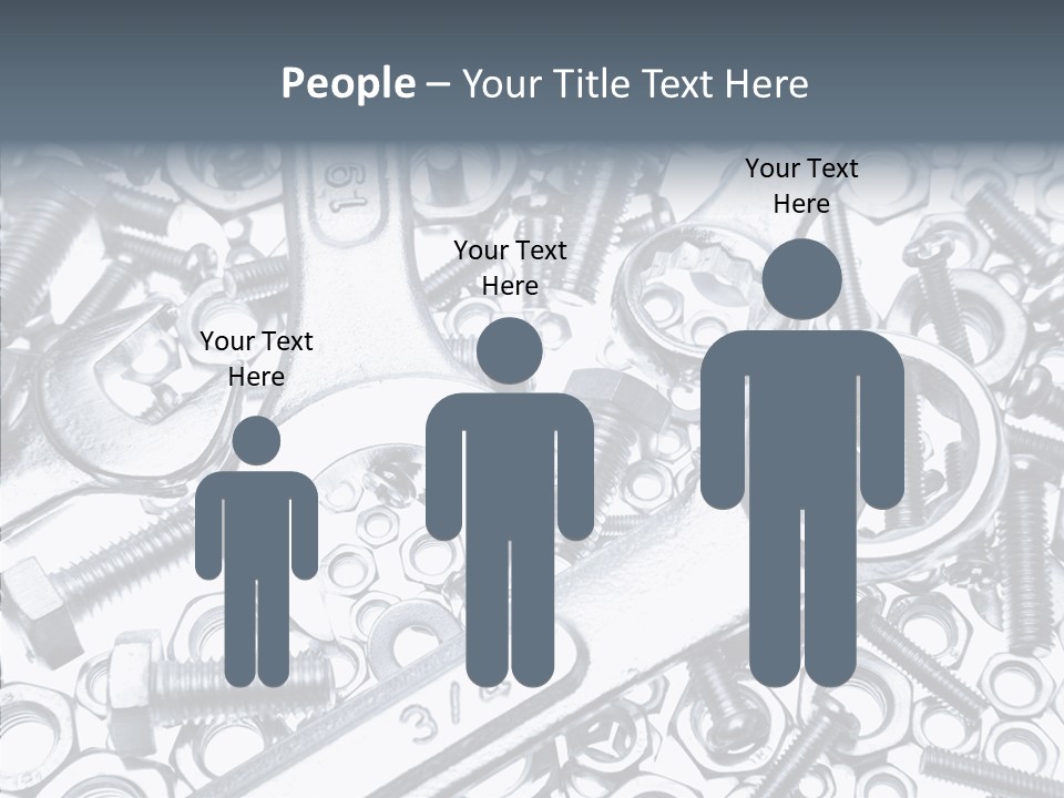 Nut Industrial Nobody PowerPoint Template