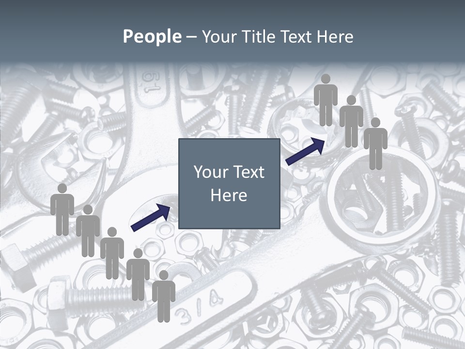 Nut Industrial Nobody PowerPoint Template