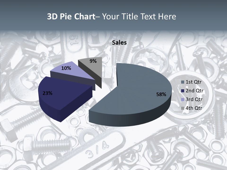 Nut Industrial Nobody PowerPoint Template