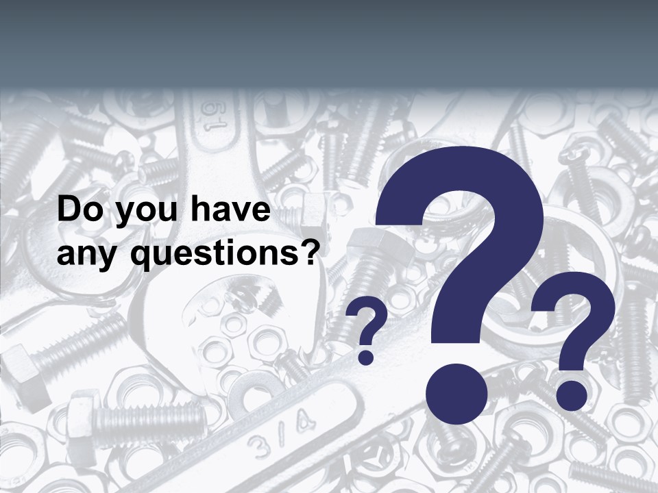 Nut Industrial Nobody PowerPoint Template