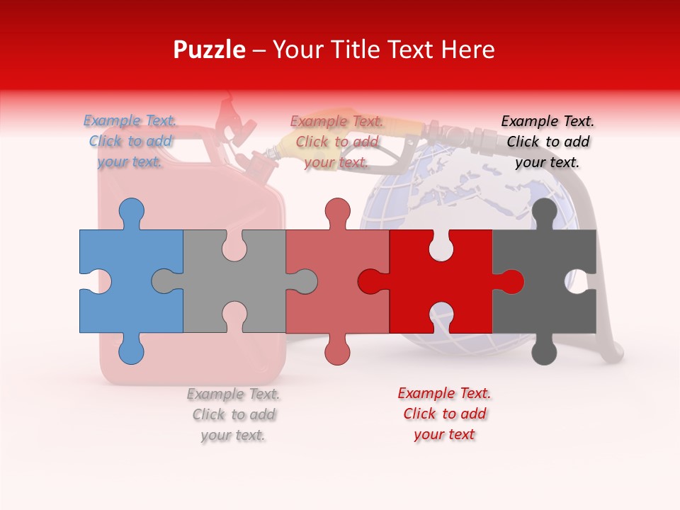 Oil Energy Jerrycan PowerPoint Template