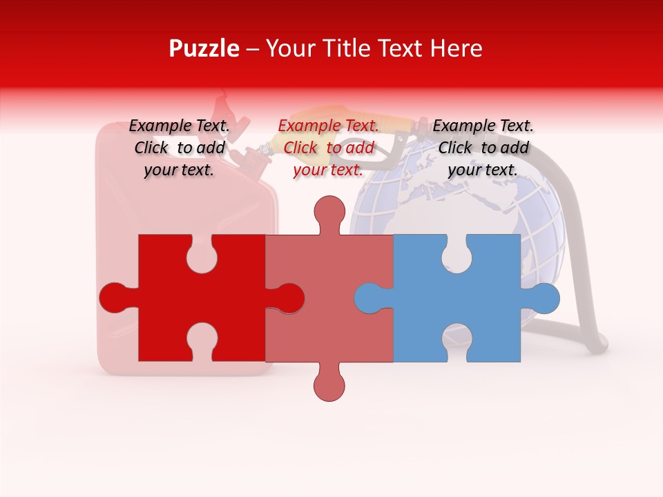 Oil Energy Jerrycan PowerPoint Template