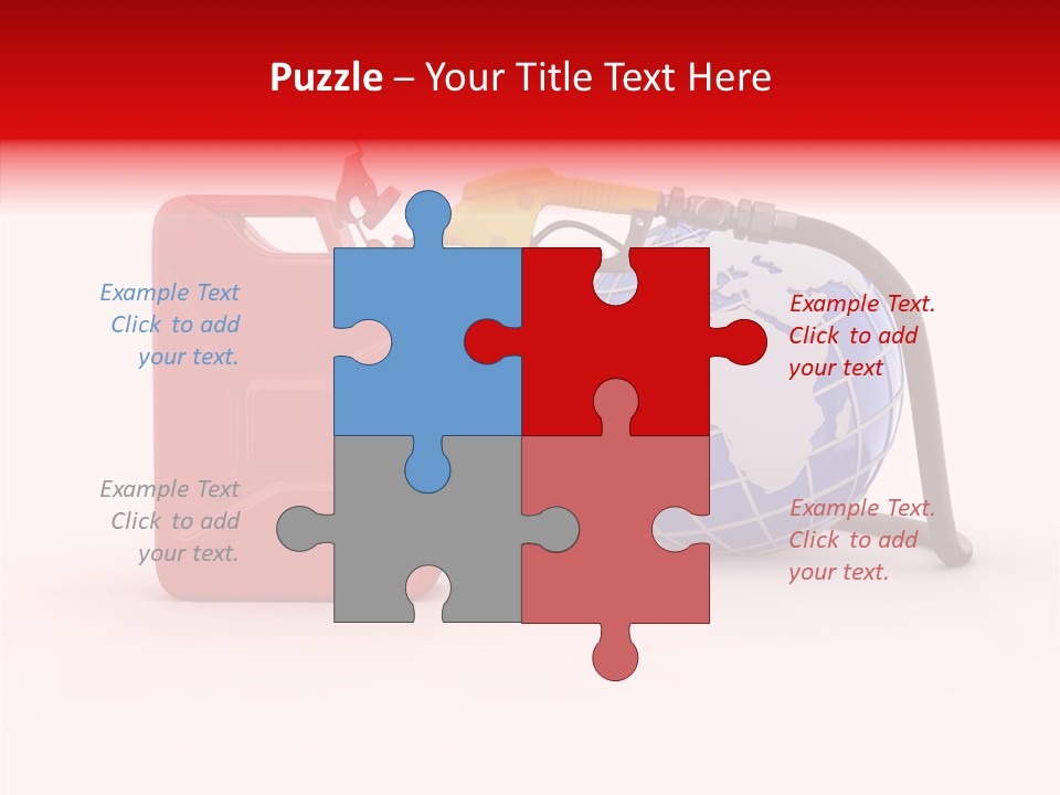 Oil Energy Jerrycan PowerPoint Template