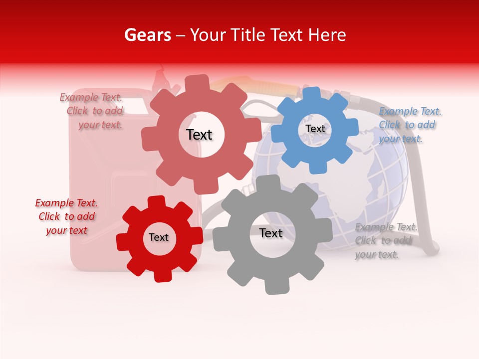 Oil Energy Jerrycan PowerPoint Template