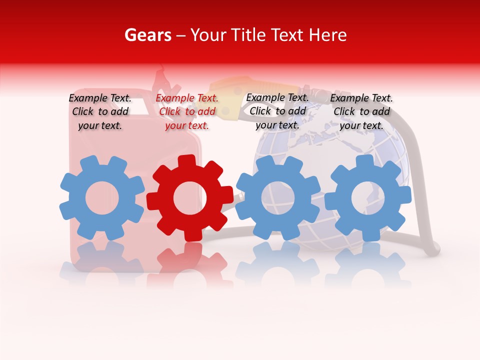 Oil Energy Jerrycan PowerPoint Template