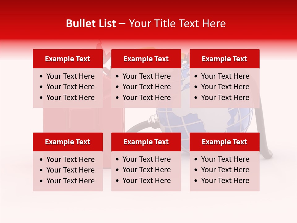 Oil Energy Jerrycan PowerPoint Template