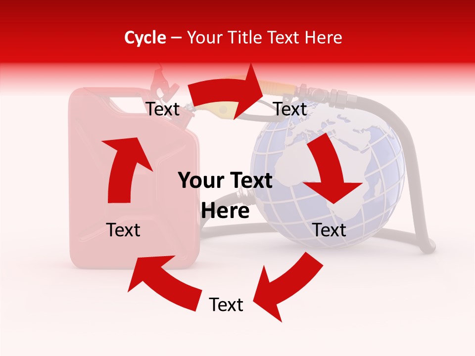 Oil Energy Jerrycan PowerPoint Template