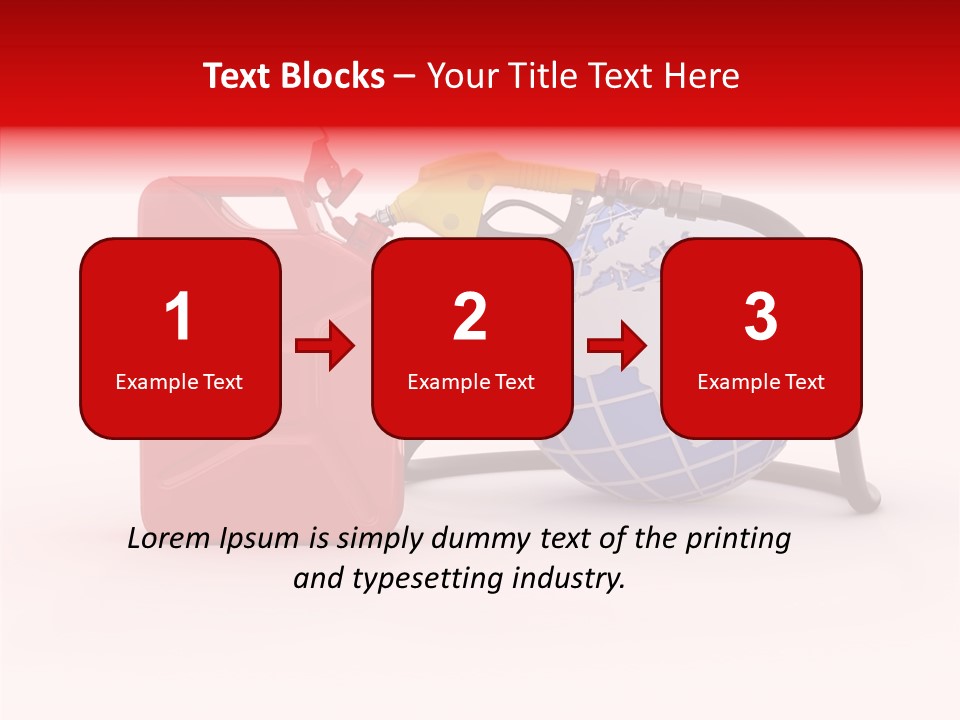 Oil Energy Jerrycan PowerPoint Template