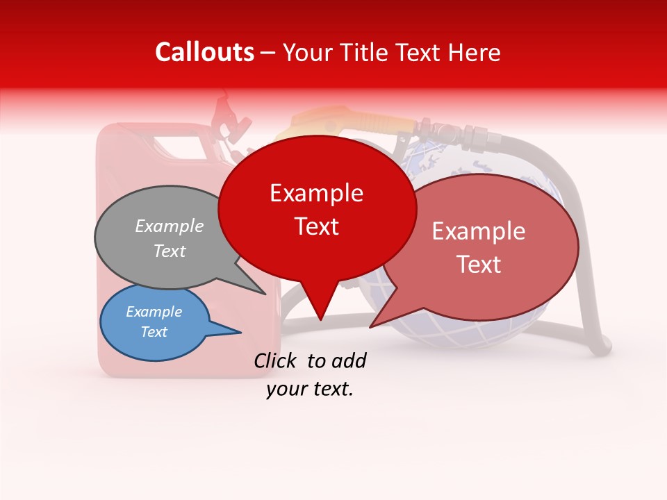 Oil Energy Jerrycan PowerPoint Template
