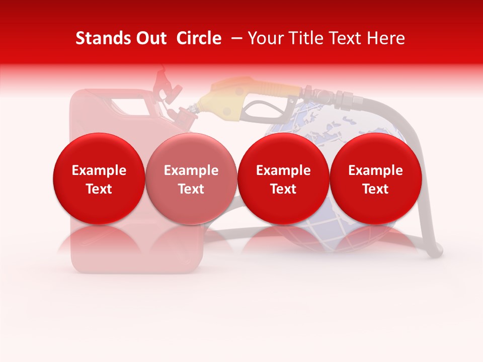 Oil Energy Jerrycan PowerPoint Template