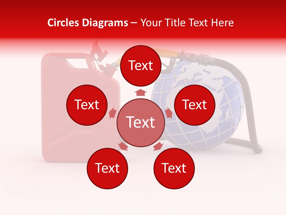 Oil Energy Jerrycan PowerPoint Template