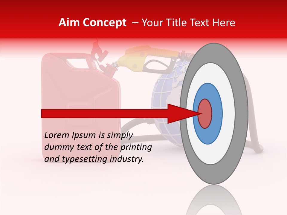 Oil Energy Jerrycan PowerPoint Template