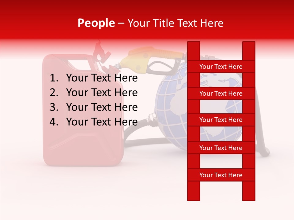 Oil Energy Jerrycan PowerPoint Template