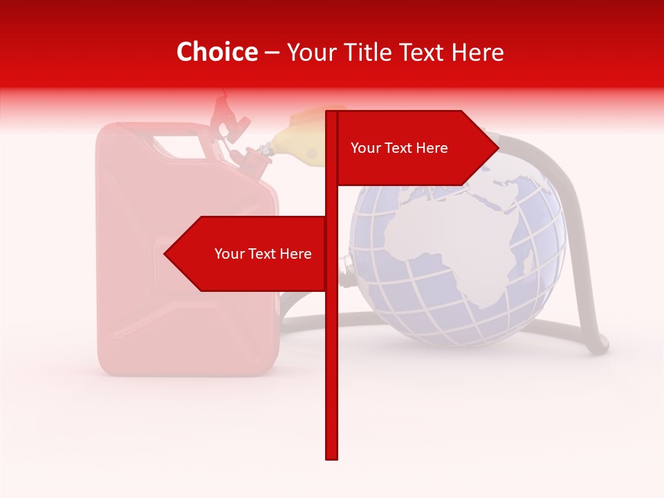 Oil Energy Jerrycan PowerPoint Template