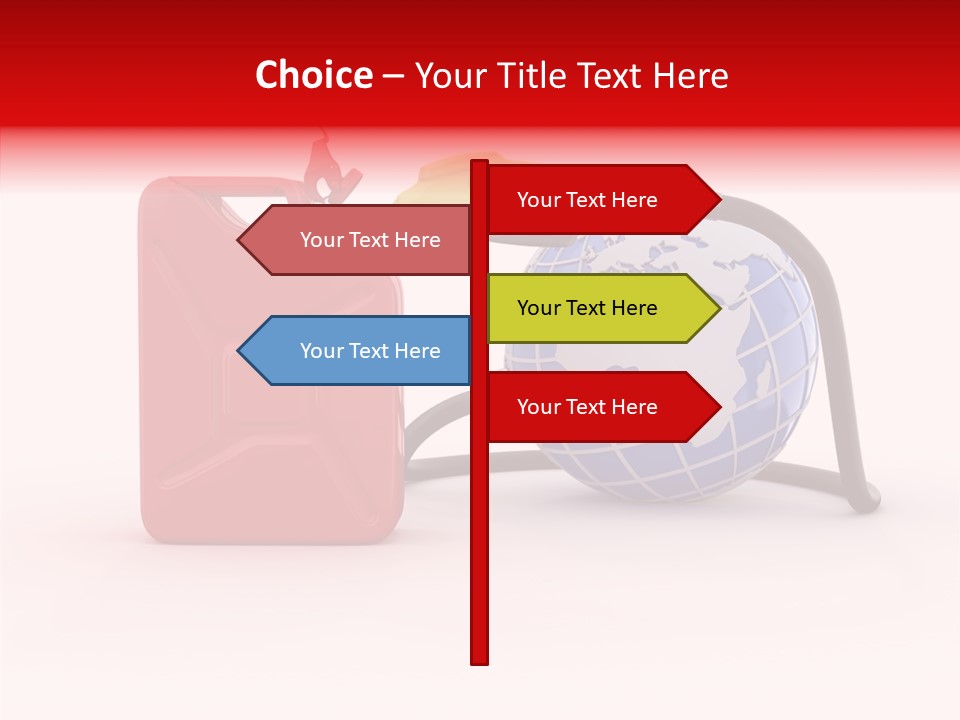 Oil Energy Jerrycan PowerPoint Template
