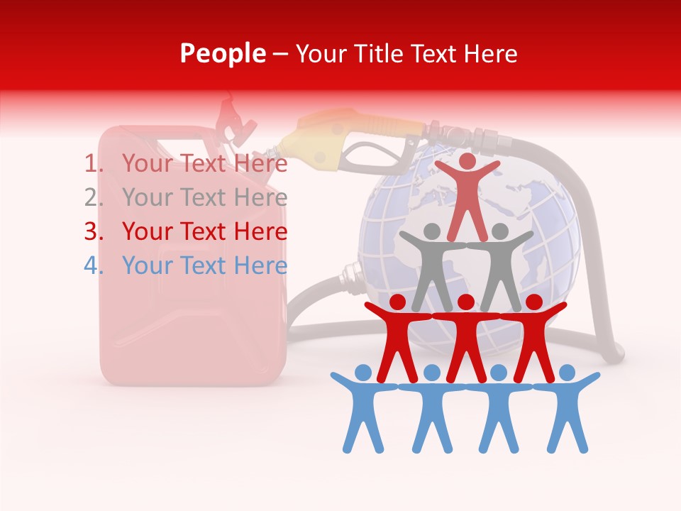 Oil Energy Jerrycan PowerPoint Template