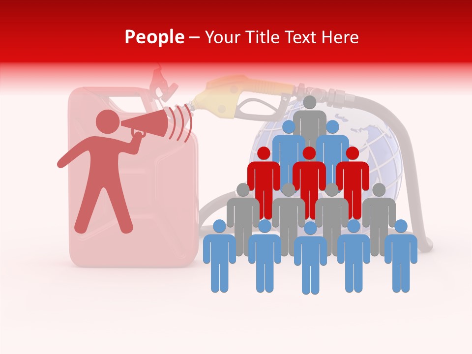 Oil Energy Jerrycan PowerPoint Template