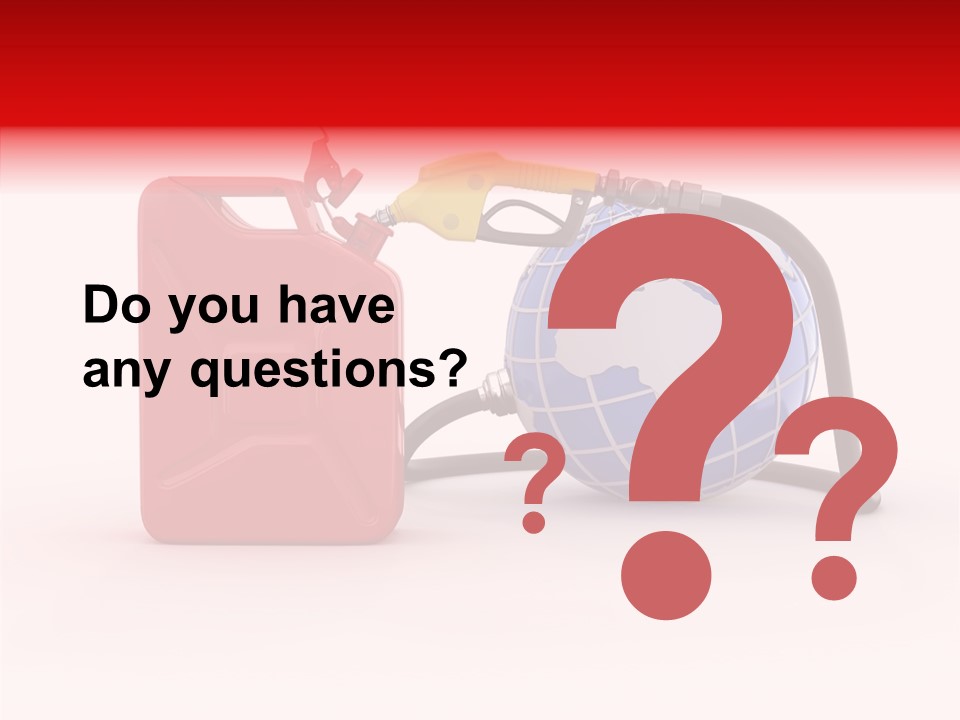 Oil Energy Jerrycan PowerPoint Template