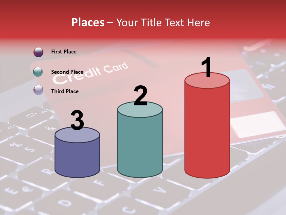 Number Card Ecommerce PowerPoint Template
