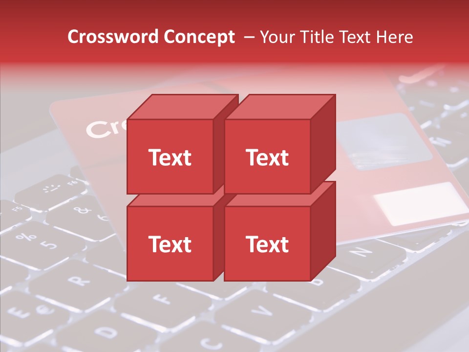 Number Card Ecommerce PowerPoint Template