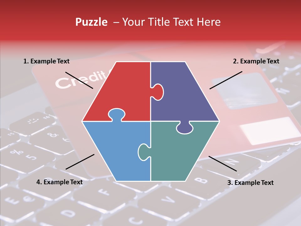 Number Card Ecommerce PowerPoint Template