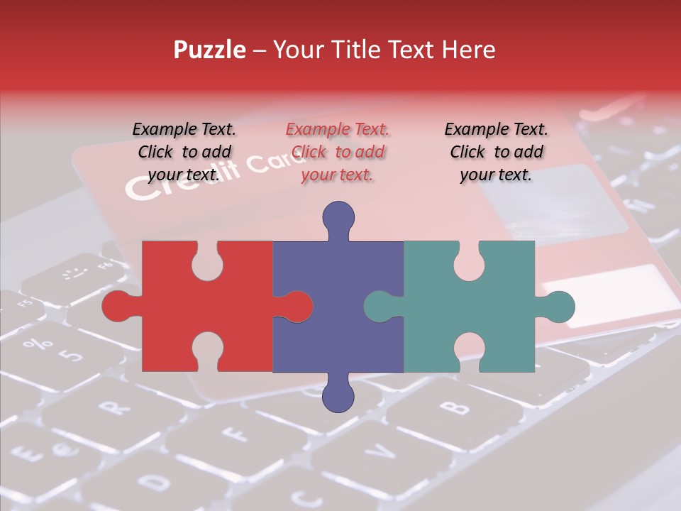 Number Card Ecommerce PowerPoint Template