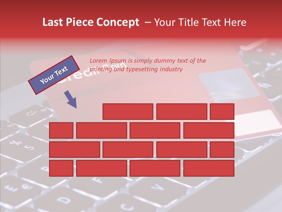 Number Card Ecommerce PowerPoint Template