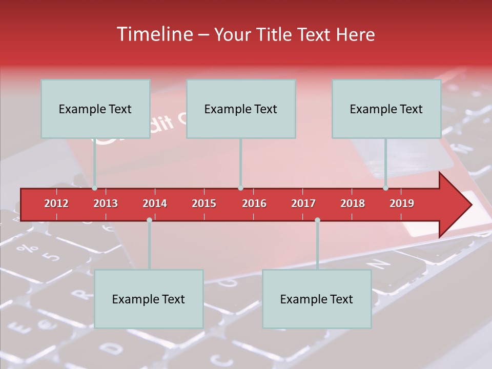 Number Card Ecommerce PowerPoint Template