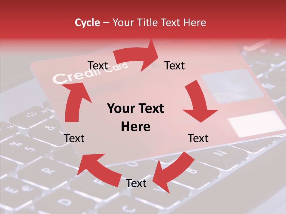 Number Card Ecommerce PowerPoint Template