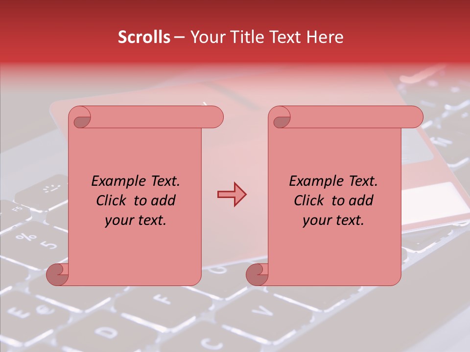 Number Card Ecommerce PowerPoint Template