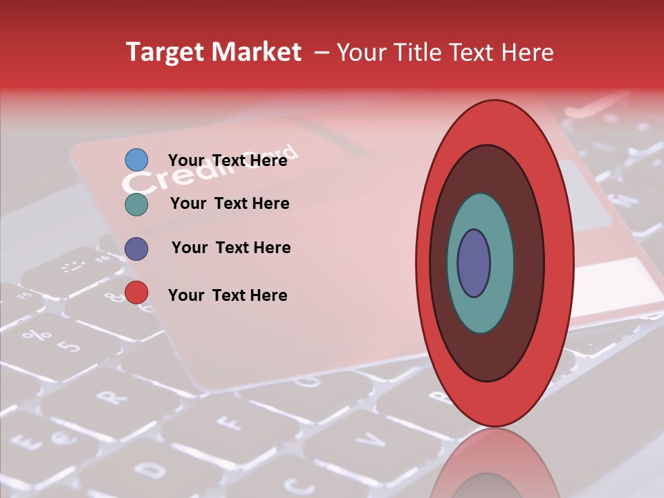 Number Card Ecommerce PowerPoint Template