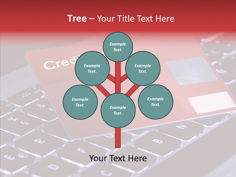 Number Card Ecommerce PowerPoint Template