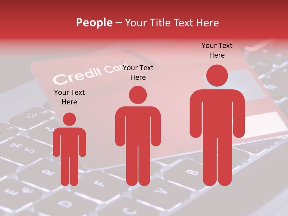 Number Card Ecommerce PowerPoint Template