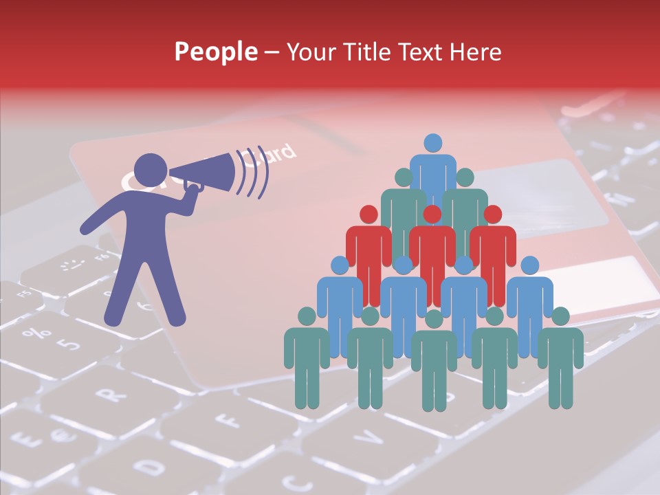 Number Card Ecommerce PowerPoint Template