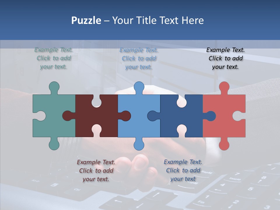 Online Greeting Agreement PowerPoint Template