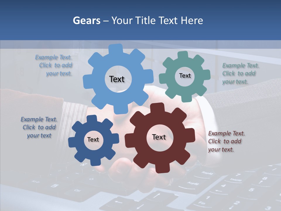 Online Greeting Agreement PowerPoint Template