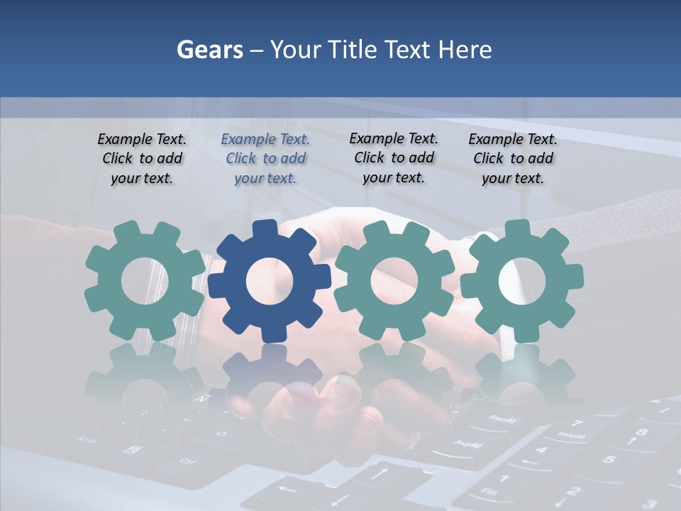 Online Greeting Agreement PowerPoint Template