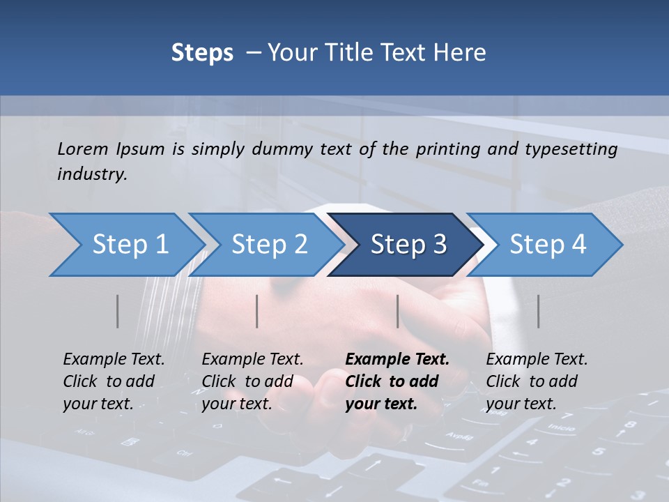 Online Greeting Agreement PowerPoint Template