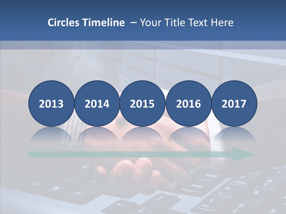 Online Greeting Agreement PowerPoint Template