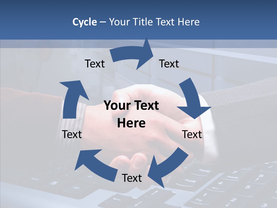 Online Greeting Agreement PowerPoint Template