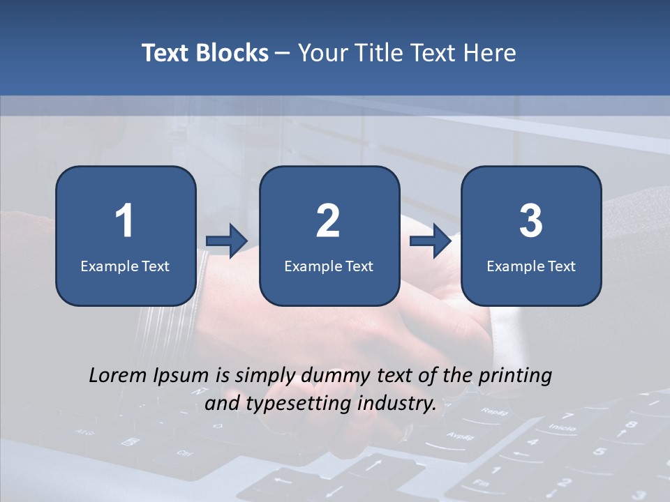 Online Greeting Agreement PowerPoint Template