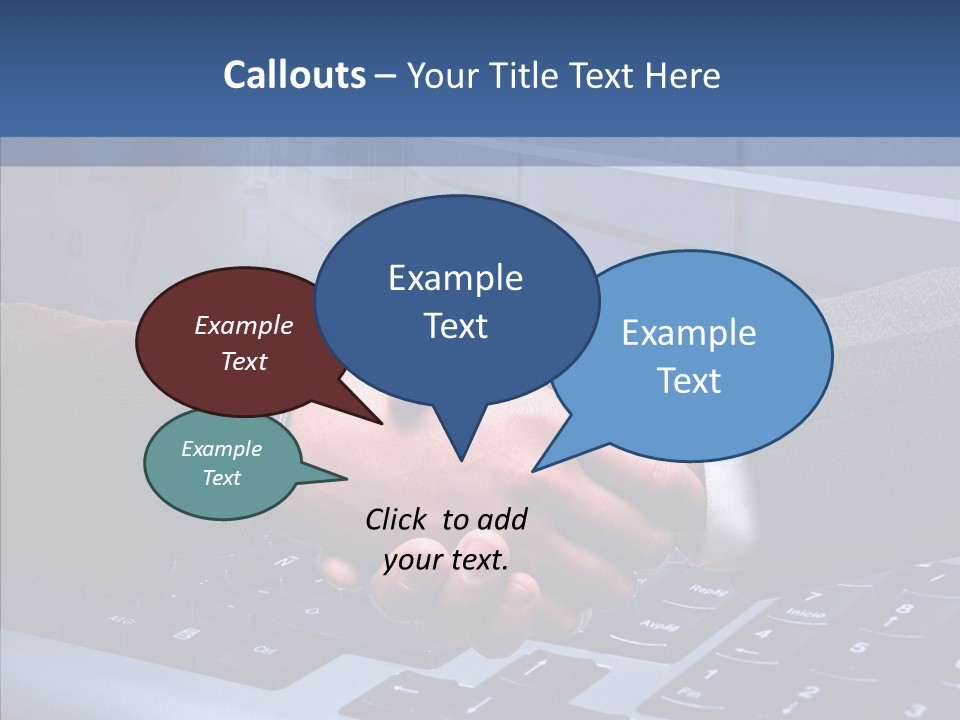 Online Greeting Agreement PowerPoint Template