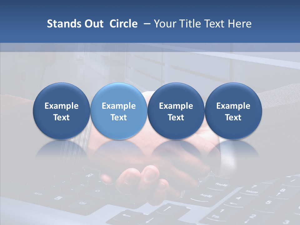 Online Greeting Agreement PowerPoint Template