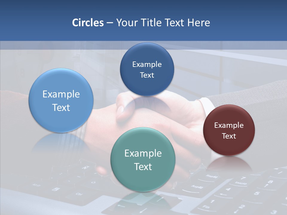 Online Greeting Agreement PowerPoint Template