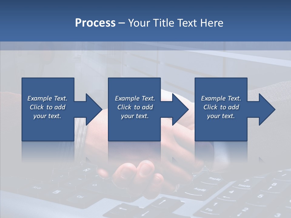 Online Greeting Agreement PowerPoint Template