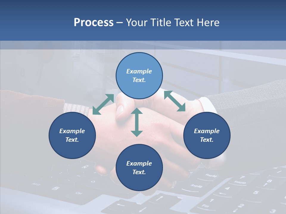 Online Greeting Agreement PowerPoint Template