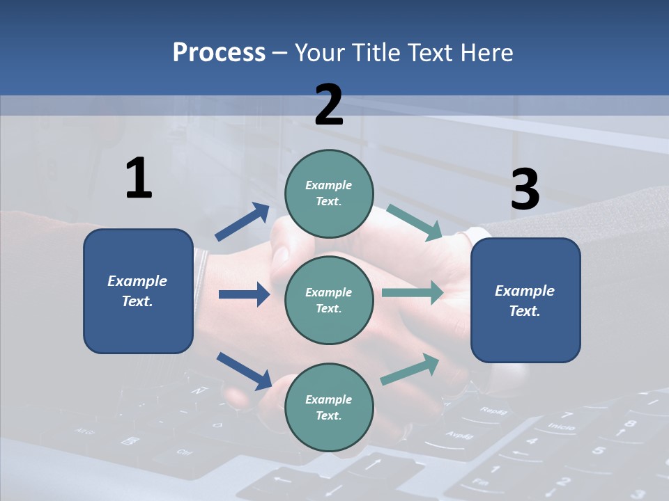 Online Greeting Agreement PowerPoint Template
