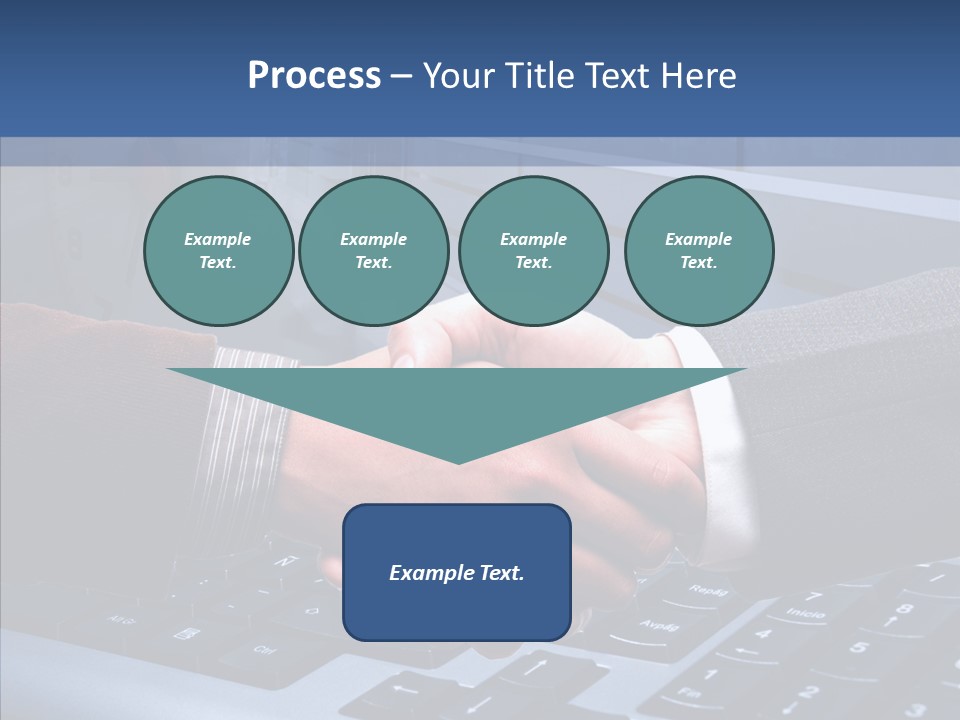 Online Greeting Agreement PowerPoint Template