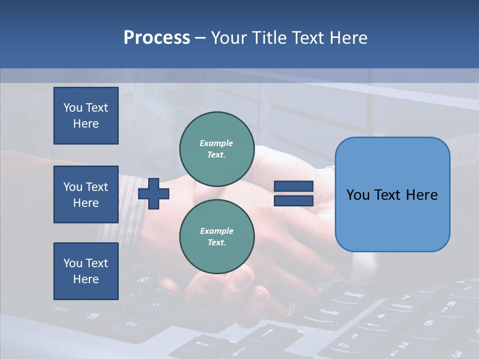 Online Greeting Agreement PowerPoint Template