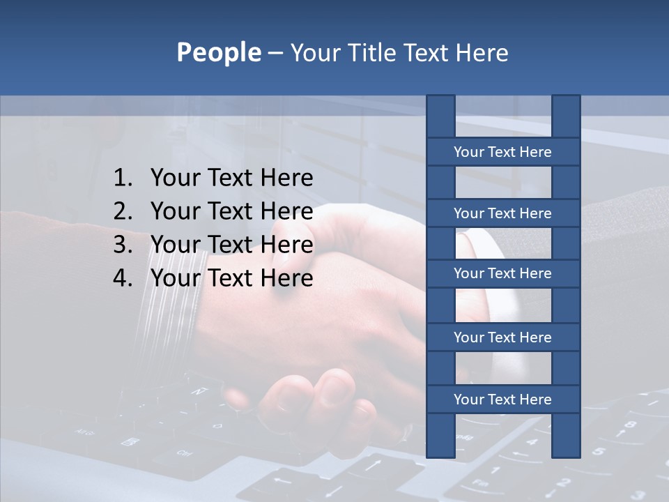 Online Greeting Agreement PowerPoint Template